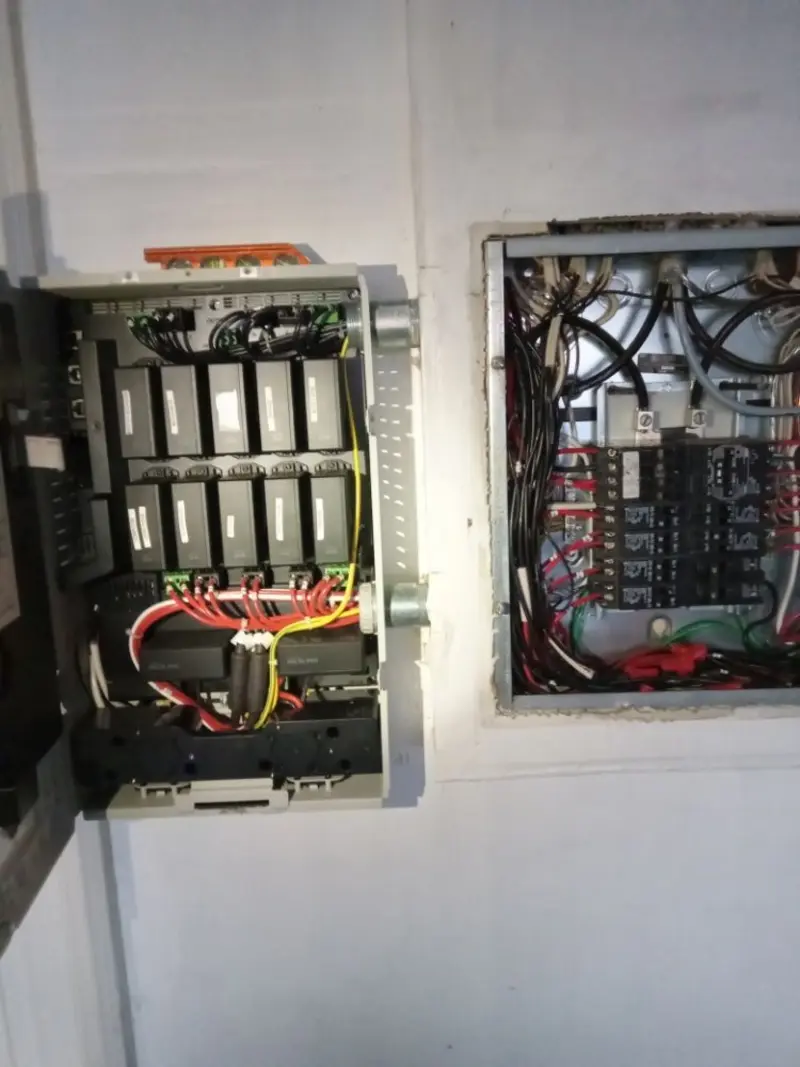 Electrical panel upgrade completed for Security Camera Wiring in Schuylkill Haven